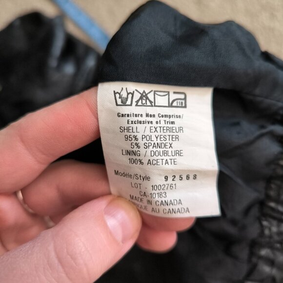 Vintage Cartise Canada Whismigoth Cyberpunk Boxy Futuristic Cosplay Jacket 10 - Picture 6 of 7